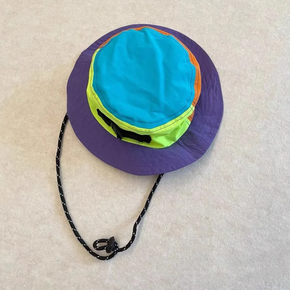 

New Baby Children Bucket Cap Quick-dry Waterproof Sunscreen Hat Outdoor Summer Fisherman Caps 3-7 Years