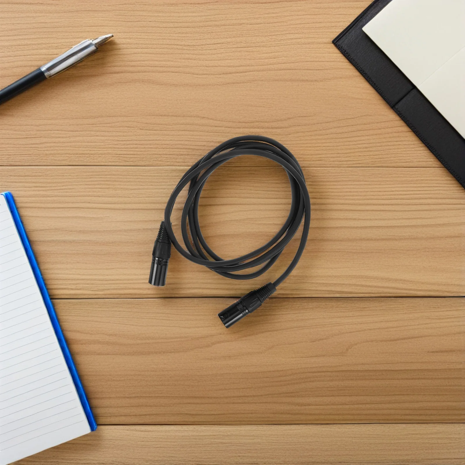 

2Pcs Professional Xlr Microphone Cable 2M Male to Male Balanced Audio Cord for Performance Mixer Connection Flexible