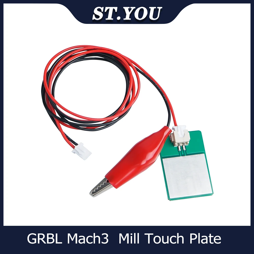 CNC Z-Axis Router GRBL Mach3 Mill Touch Plate Tool Setting Probe Milling Tool 2-pin for CNC DIY Engraving Machine
