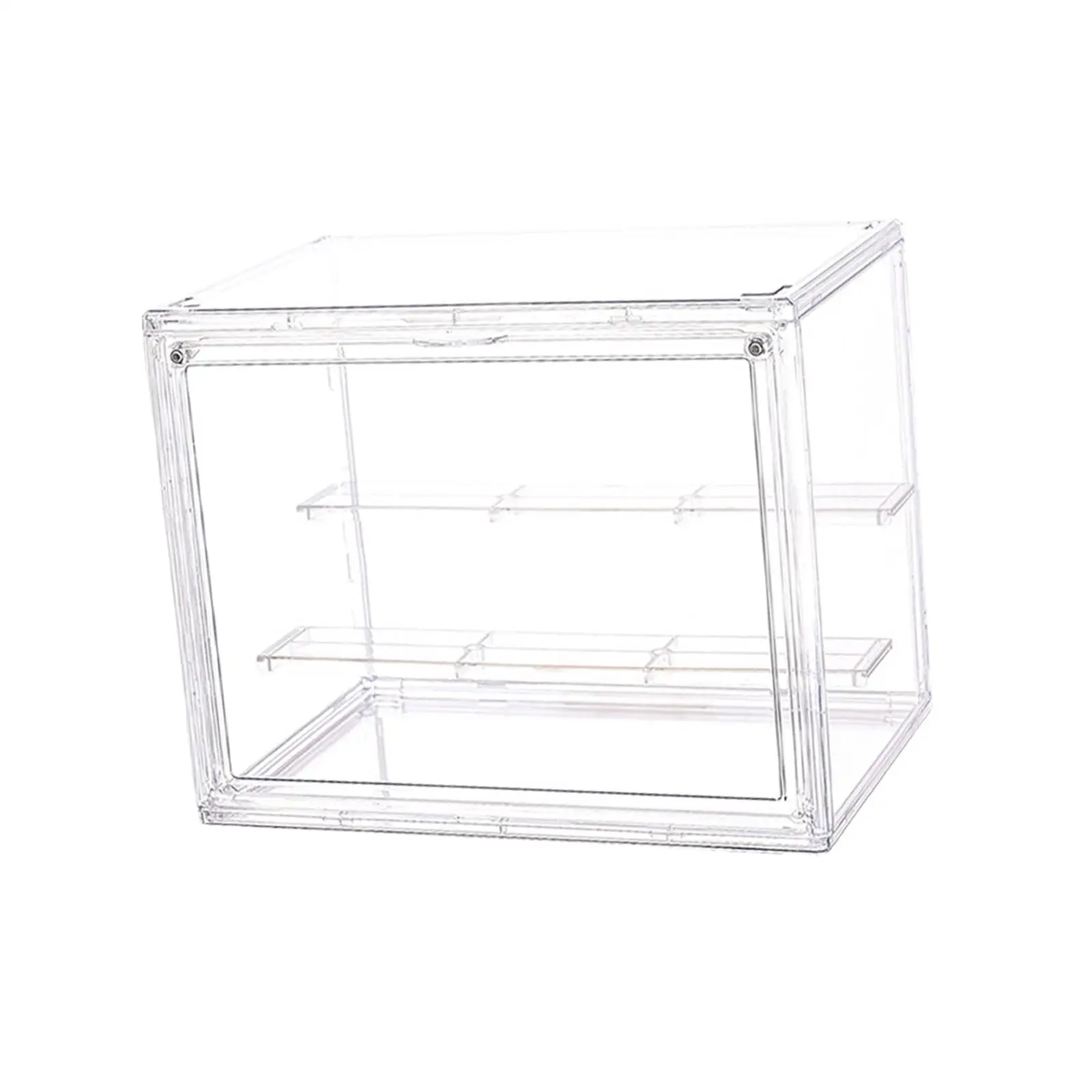 Collectibles Display Box with Shelves Action Figure Display Case Showcase Dustproof Model Car Showcase Clear Display Box