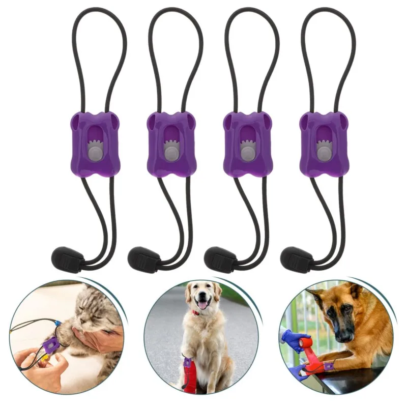 Garrot professionnel pour animaux, premiers secours, libération rapide et lente, élastique, pour camp médical, survie, bande d'impulsion, mini bande, 1/2 pièces