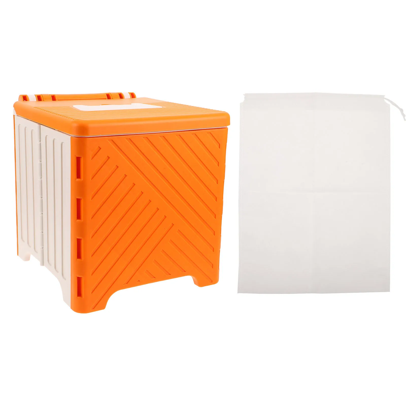 مجموعة واحدة من قعادة المرحاض المحمولة القابلة للطي للسفر للأطفال الصغار، تصميم خفيف الوزن قابل للطي للتخييم في الهواء الطلق في السيارة #3