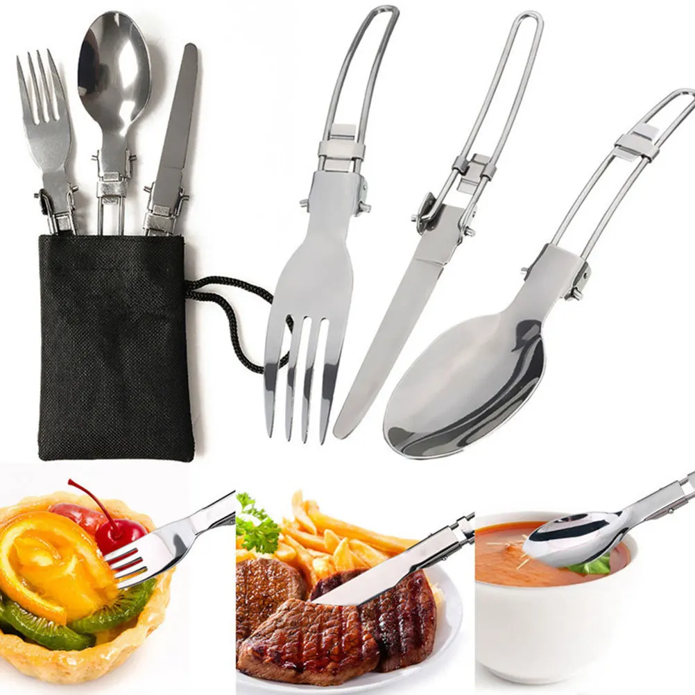 

1Set Portable Camping Cookware Set Durable Heat-Resistant Cooking Pan for Outdoor Hiking Climbing Orange