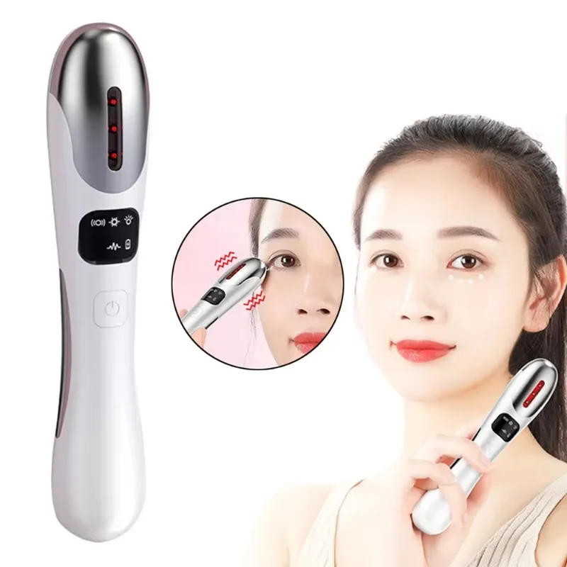 

Eye Lift Wand Vibrating Heated Eye Massager for Dry Eyes Dark Circles and Puffiness