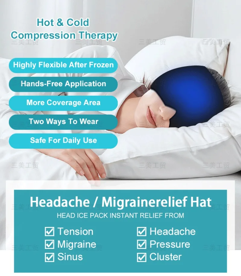 

Gel Ice Cap, Cross-border Gel Hood, Single Double Hat