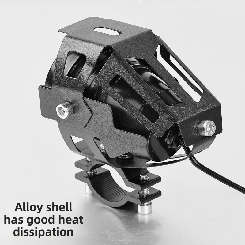 ضوء LED عالي الكثافة للغاية للسيارة الكهربائية، مدفع ليزر للدراجة النارية 12-80 فولت، مصابيح أمامية خارجية ستروب. #4