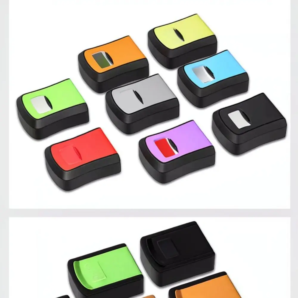 Peephole Mount Key Lock Box Password Protection Security Storage Case Durable Plastic Organizer For Home And Office