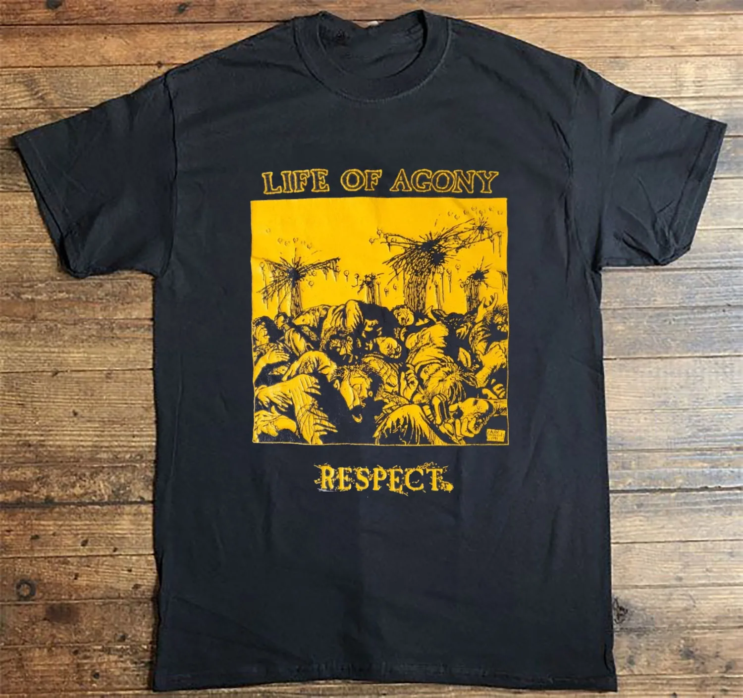 Life of Agony Respect Music Gift For Fan Black All Size Shirt