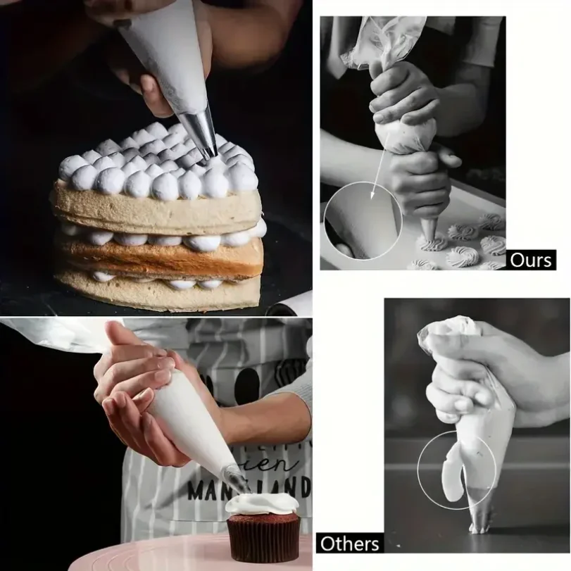 100 Buah Kantong Kue Sekali Pa - Piping Bag Disposable ulasan dan harga