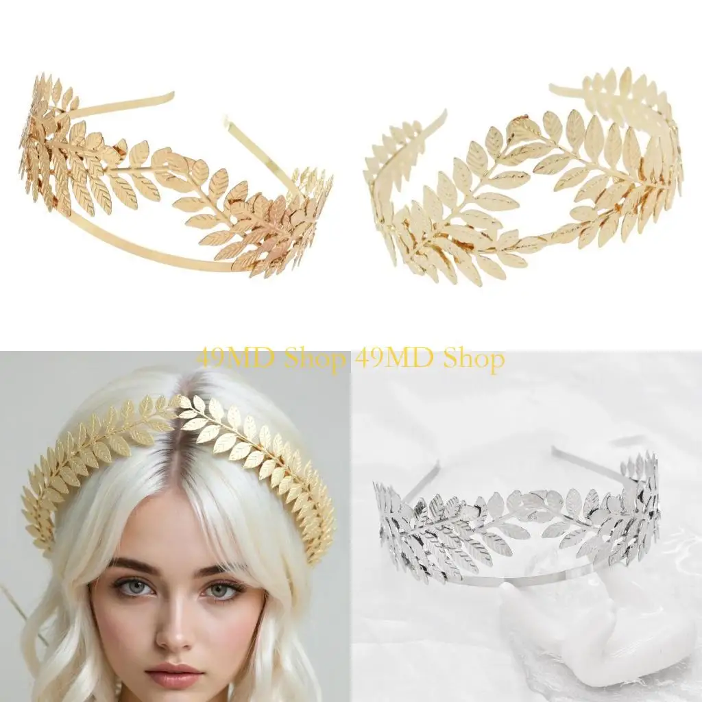 

49MD Золотой лист головной повязка Лорел Хэллоуин головной убор