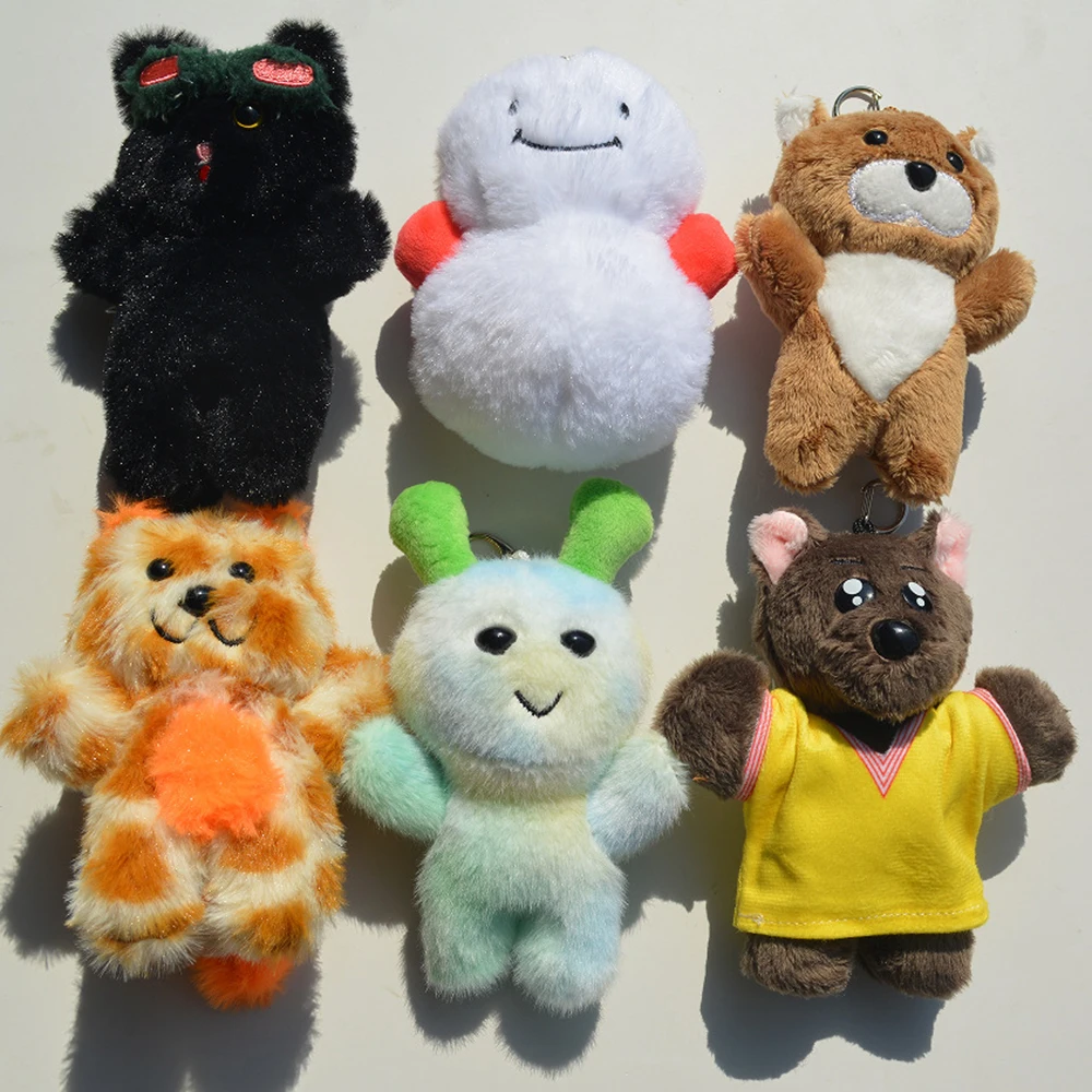 

12CM Kpop Boynextdoor BBNEXDO Plush Keyring Leehan Taesan Woonhak Jaehyun Cartoon Animals Toy Keychain Bag Key Decor Fans Gifts