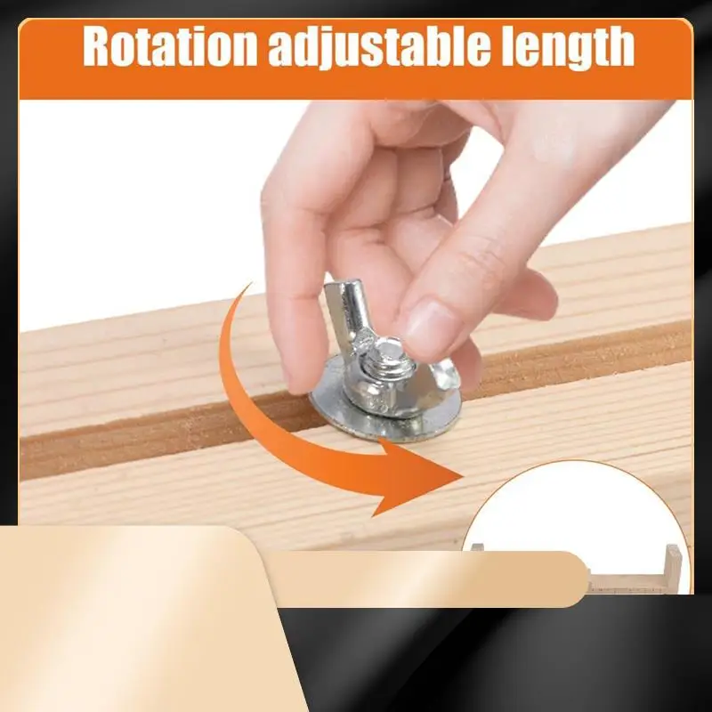 

X40A_XA-Jig Bracelet Maker Kit With 2 Pcs Clips, Wood Jig Bracelet Maker U Shape Clear Scale Bracelet, Hand Knitting Bracelet Ji