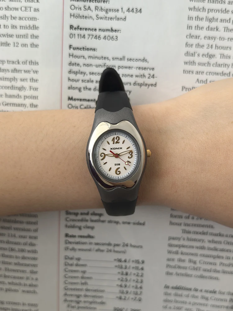 

New, Precise, Cute, And Compact Quartz Analog Digital Watch For Women, Perfect For Swimming And Sports. Unique Wristwatch.