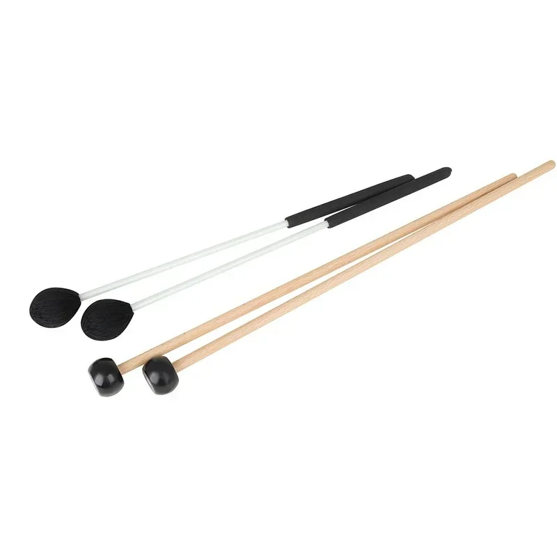 2pairs Marimba Drumstick Small Musical Drumsticks Xylophone Mallets Hammer