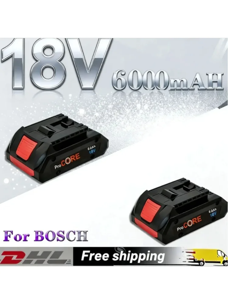 Für BOSCH Professional 18V 21700 6,0Ah Akku ProCORE 18V Li-Ionen-Akku Ersatz für BAT609 BAT618 mit BMS