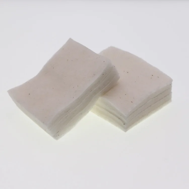 5pads Japanese Cotton Cut Organic Cotton 50x60mm /60x80mm Repack Oil Absorb Cotton