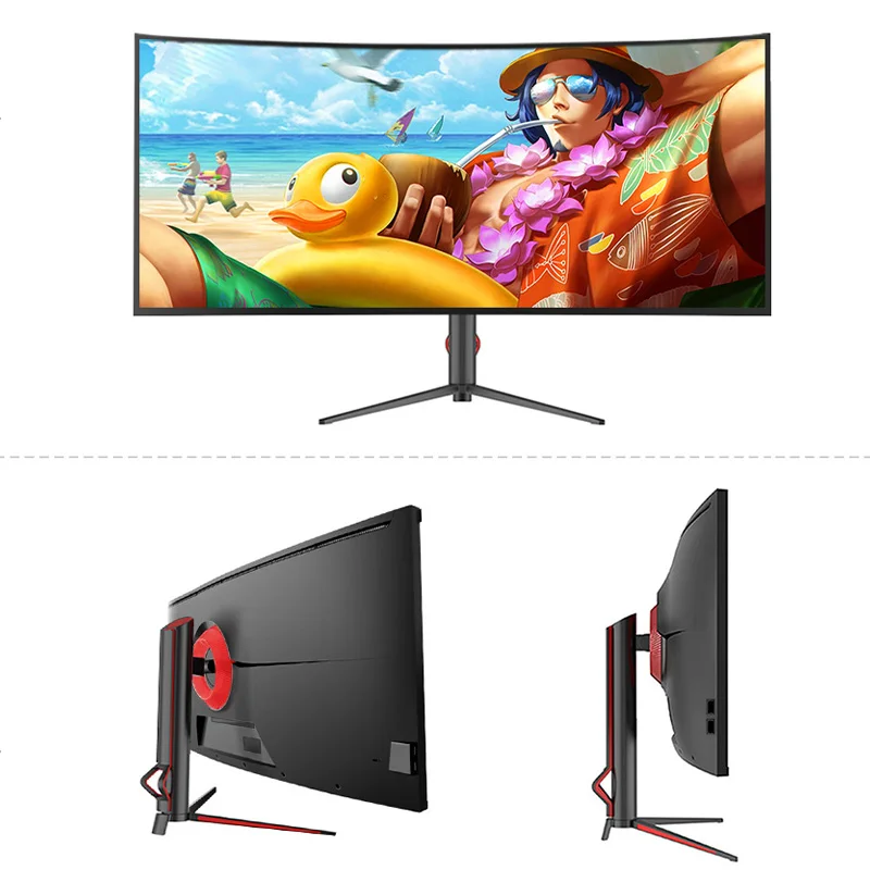 40 Inch Curved Ultrawide WUHD Nano IPS Black Monitor, 5120x2160 5K120Hz, HDR400,100% SRGB, HD MI2.0, DP, FreeSync, Black