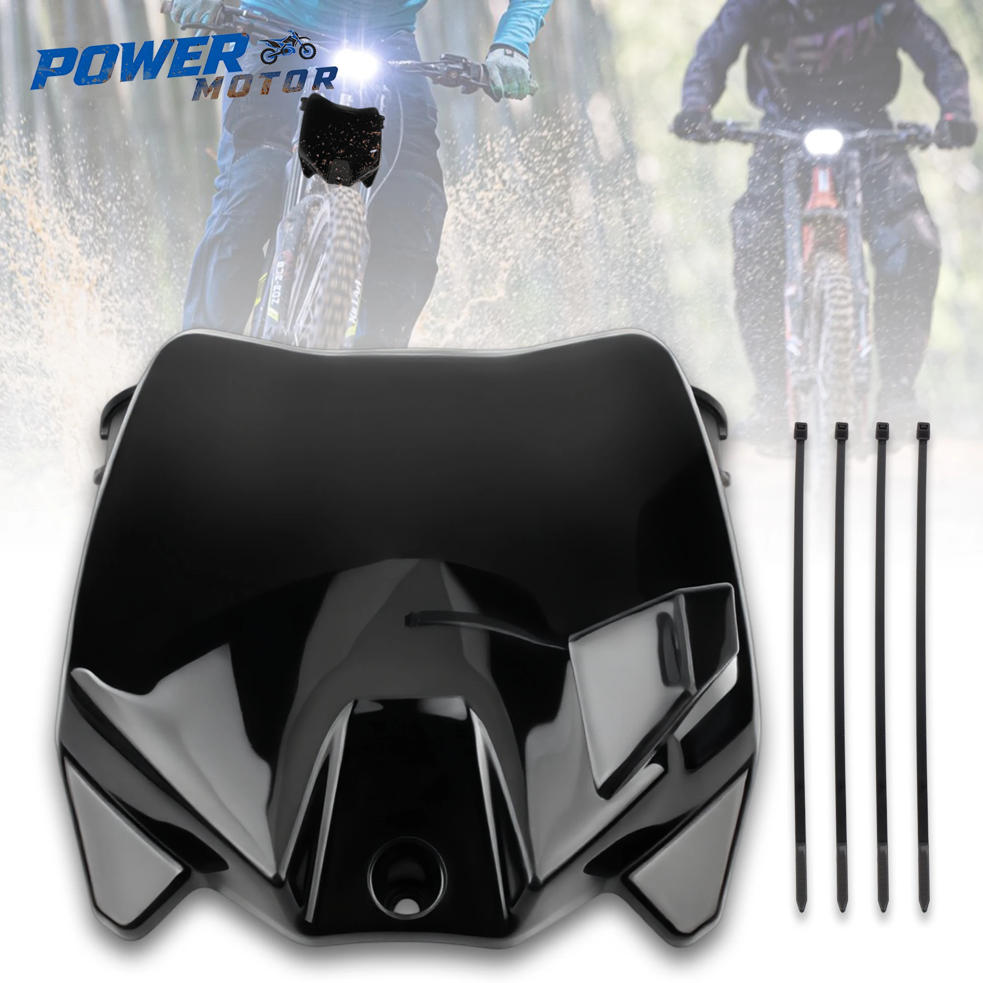 

Front License Registration Plate For Surron S X Lightbee S X Motorcycle Accessories Electric Dirt E-Bike Number Plate