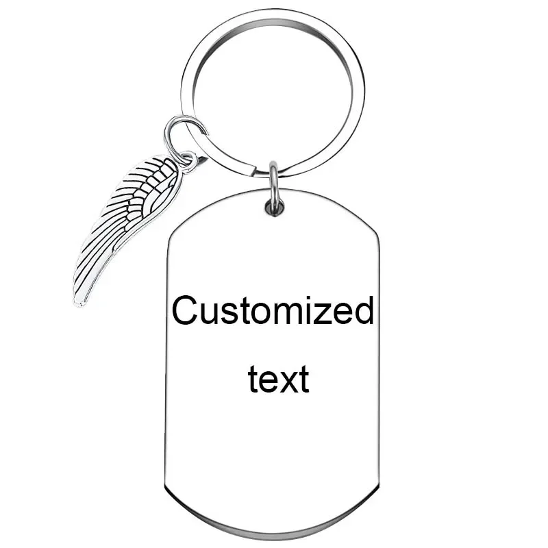 Personalized Custom Keychain Bereavement Sympathy Gift Key chain Memorial key rings loss of mom dad gift