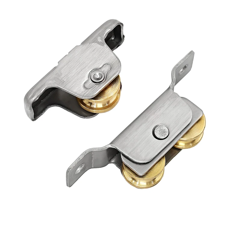 Balcony Sliding Plastic Steel Door Pulley Aluminum Alloy Screen Window Brass Wheel