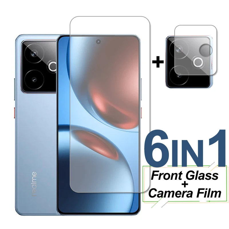 

For Realme GT7 Glass Realme GT7 China Version Screen Protector Tempered Glass Protective Phone Camera Lens Film On Realme GT7