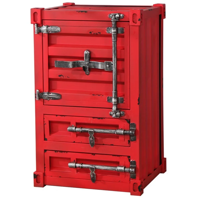

locker, retro drawer , multi-functional storage , side , cross-border supply