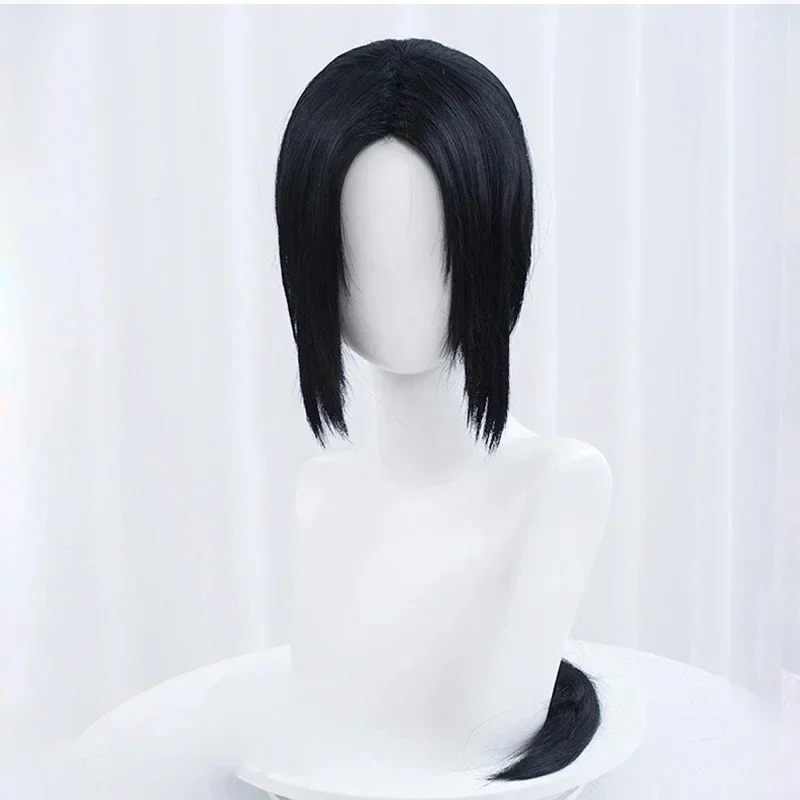 

Halloween Anime Uchiha Itachi Cosplay perruque Itachi Uchiha longue ligne droite noir résistant à la chaleur cheveux