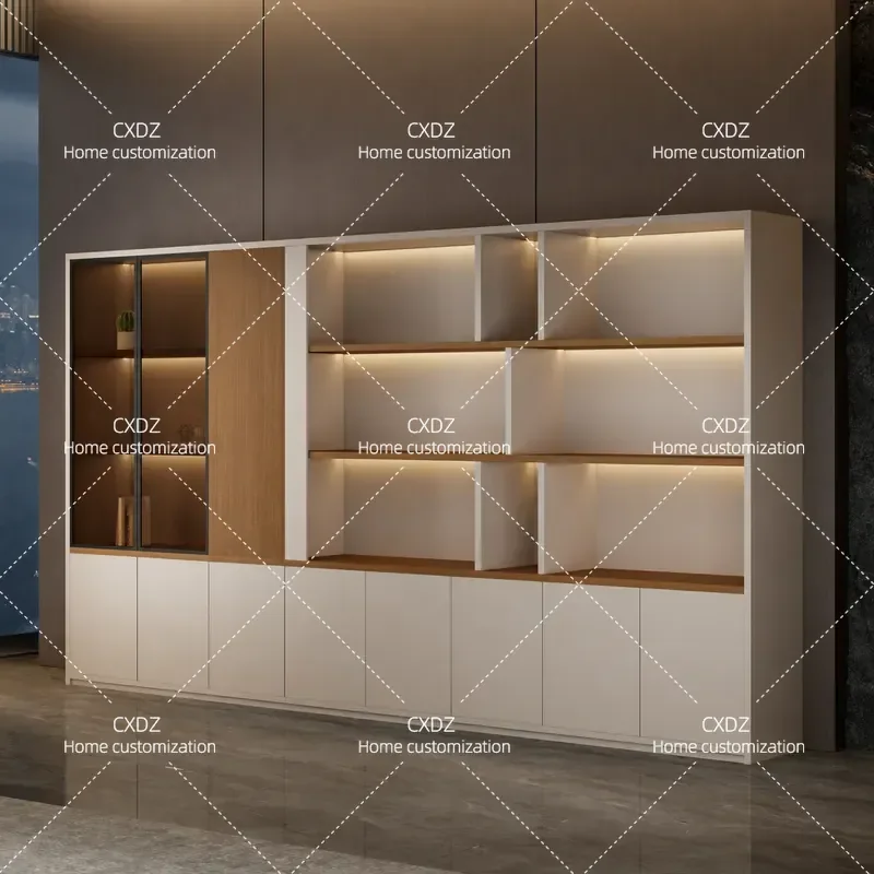 Office File Cabinet Bookcase Boss Background  Wooden Data  Storage Cabinet Locker Wall Floor Cabinet