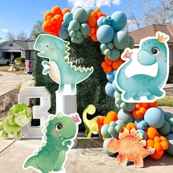 12/36inch Dinosaur Foam Baord Dinosaur Theme Birthday Party KT Baord Backdrop for Baby Shower Jungle Party Decor Cutouts
