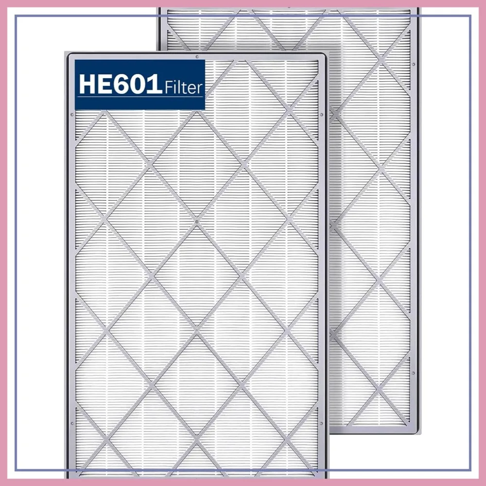 

True HEPA Replacement Filter for Air Purifier 6 Fan Models 3-in-1 H13 Filter Pack of 2