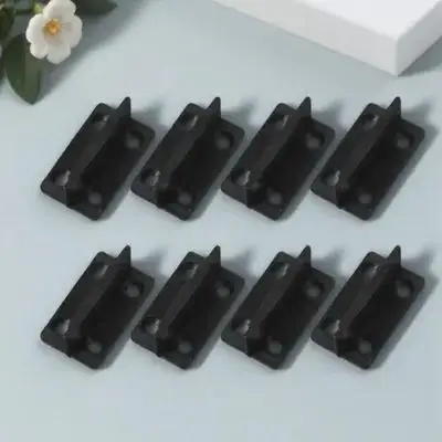 8 قطعة محدد موقع الباب المنزلق الفولاذ المقاوم للصدأ أسفل دليل محددات السلس الأسطوانة عجلة تحمل لخزانة الحظيرة جيب الباب الأجهزة #1