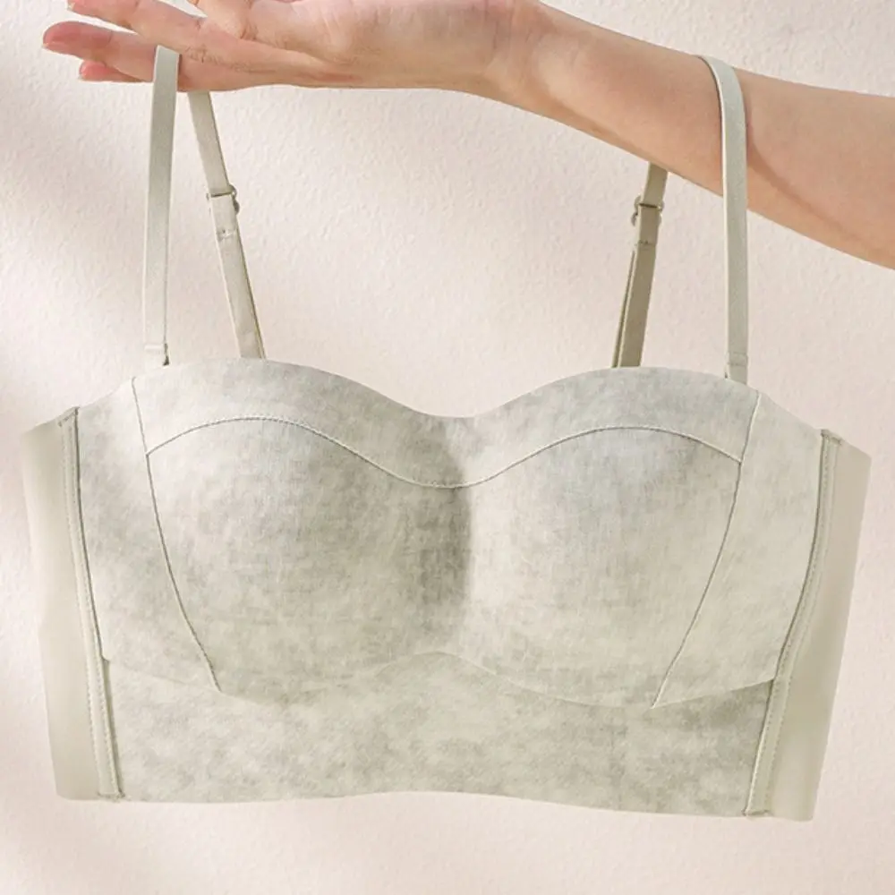 

Модный противоударный беспроводной бюстгальтер пуш-ап с эффектом тай-дай для женщин, бесшовное белье против провисания, для девушек