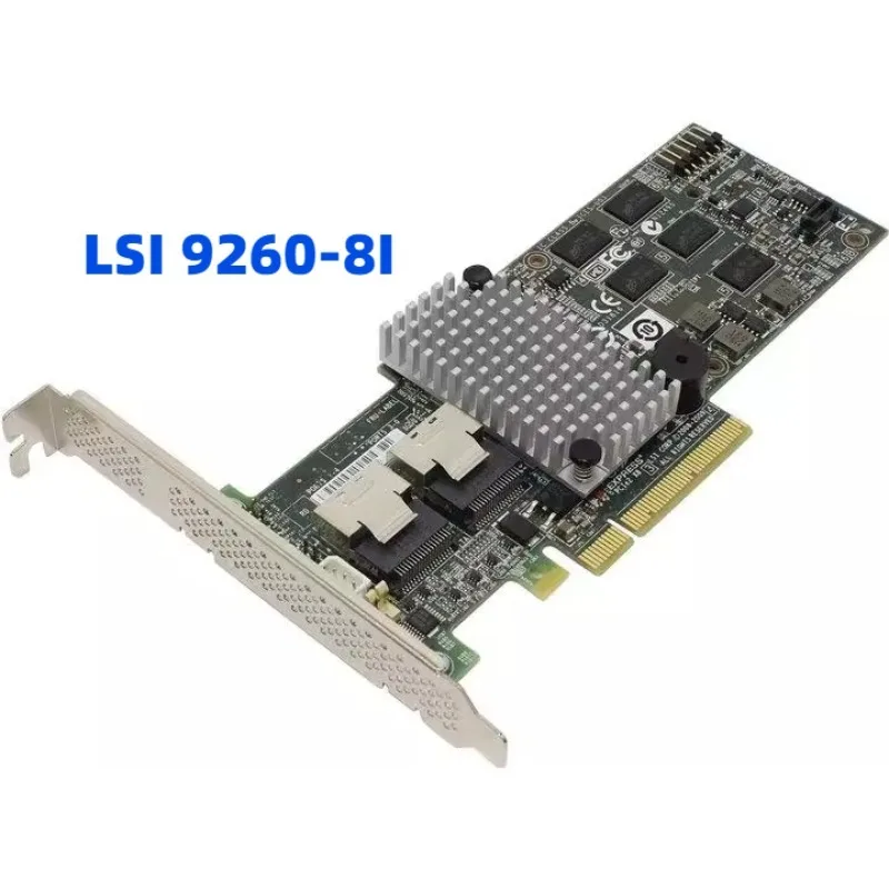 

LSI00198 Карта RAID-массива MegaRAID SAS 9260-8I L5-25121-28 12t