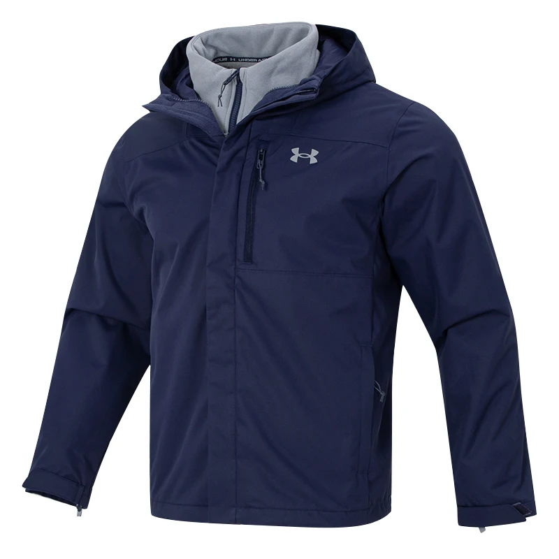 

Under Armour Porter 3-in-1 Jacket Jacket/Coat Storm Technology Dry-Fit Men's Clothing for Walking and Traveling 1371585-410
