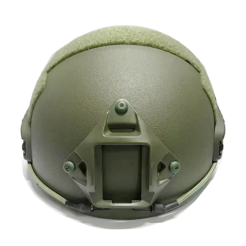 Casco balístico táctico de corte alto, casco de seguridad Kevlar, ACH, NIJ III + 7,62, NIJ 3A