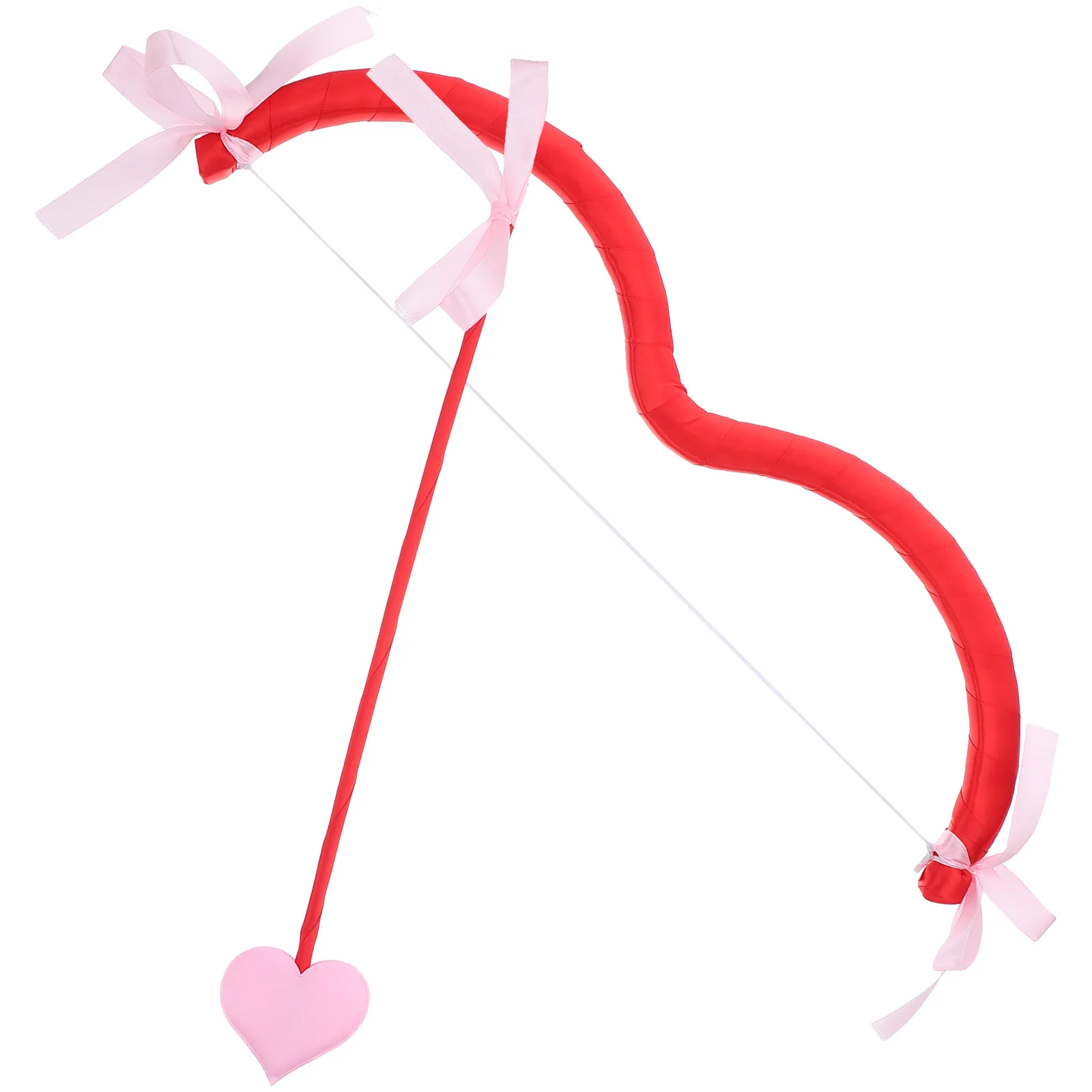 

Cosplay Party Bow with Cupid Arrow Foam Prop for Valentine Costume Halloween Game Accessory Fun Gift Set