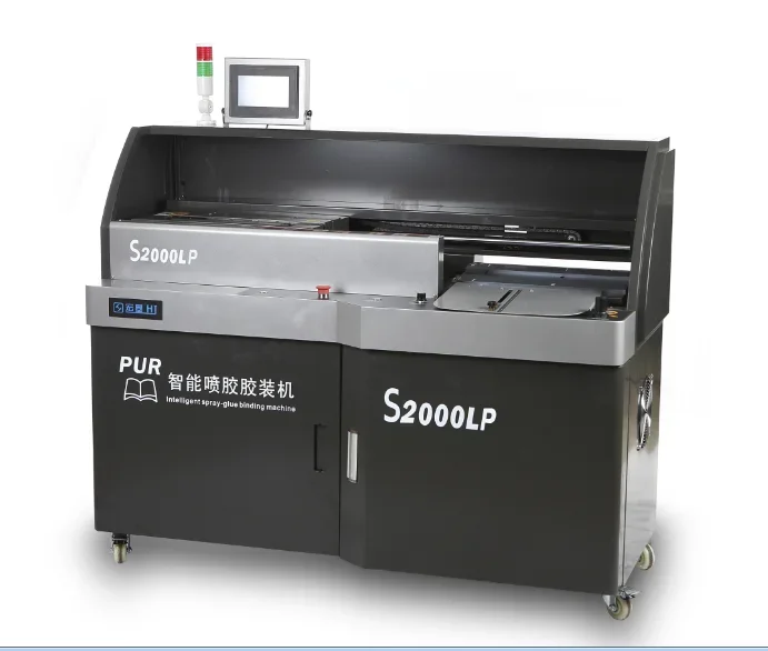 Gold Seller PUR Glue Binding Machine S2000LP A3 Perfect Book Binding Machine With Touch Screen