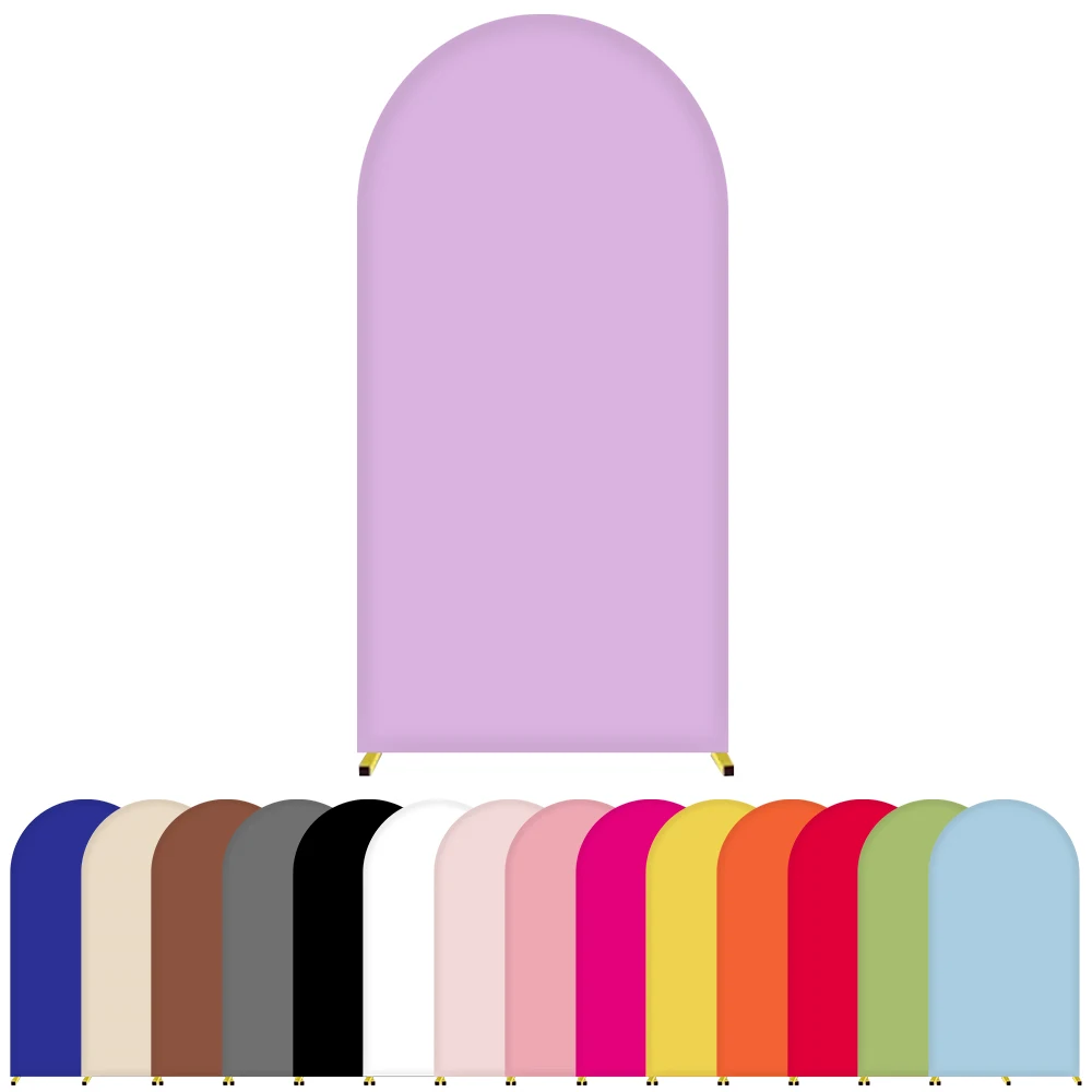 Boogafdekking Effen kleur Achtergrond Elastisch Rekbaar Meerdere kleuren Bruiloft Geslacht Onthullen Bruidsdouche Verjaardagsfeestje Decor