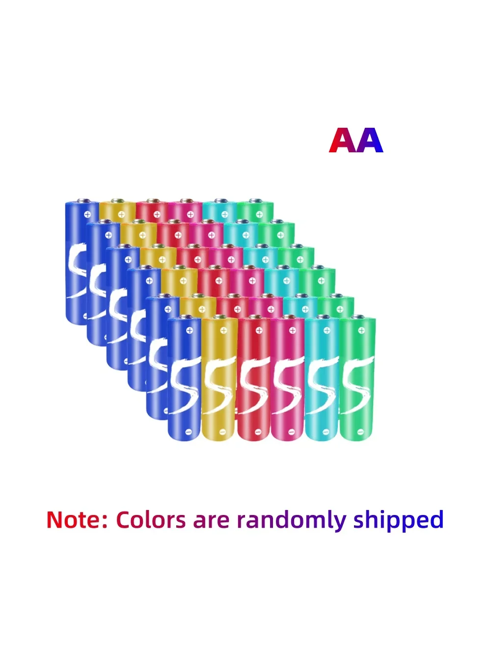 1.5V AA disposable alkaline dry battery, suitable for wireless keyboards, calculators, remote controls, electronic toys, etc