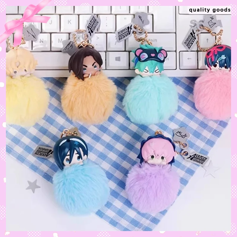 

Anime Alien Stage Luka Till Sua Ivan Mizi Hyuna Maumet Cosplay Mini Plush Pendant Keychain Hangings Mascot Dango Birthday Gift