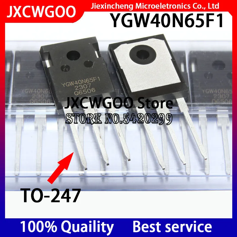 New original YGW40N65F1 YGW40N65 40N65 TO-247 650V40A IGBT 10PCS/LOT