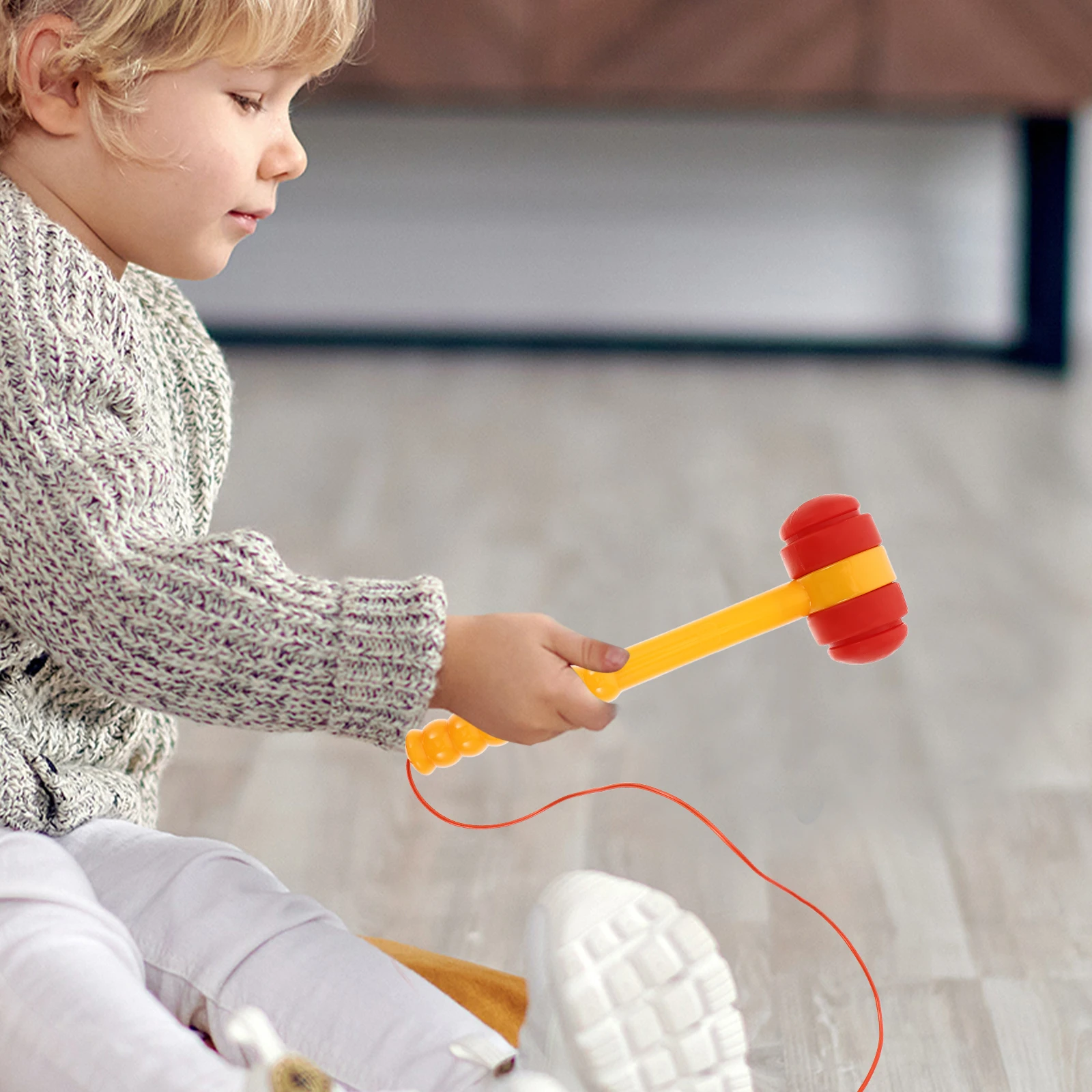 المطارق ألعاب مبكرة مضحكة طفل المطرقة لتقوم بها بنفسك طفل مطرقة قصف اللعب الآمن لعبة ملحق اللون