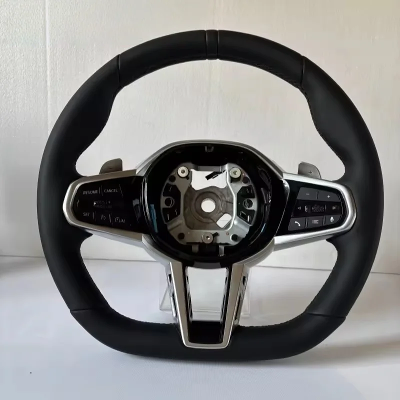 Customized Microfiber Leather Car Steering Wheel For BMW G80 G82 G20 G30 F80 F82 F87 F12 F86 F33 M2 M3 M4 M5 M6 F85 Accessories