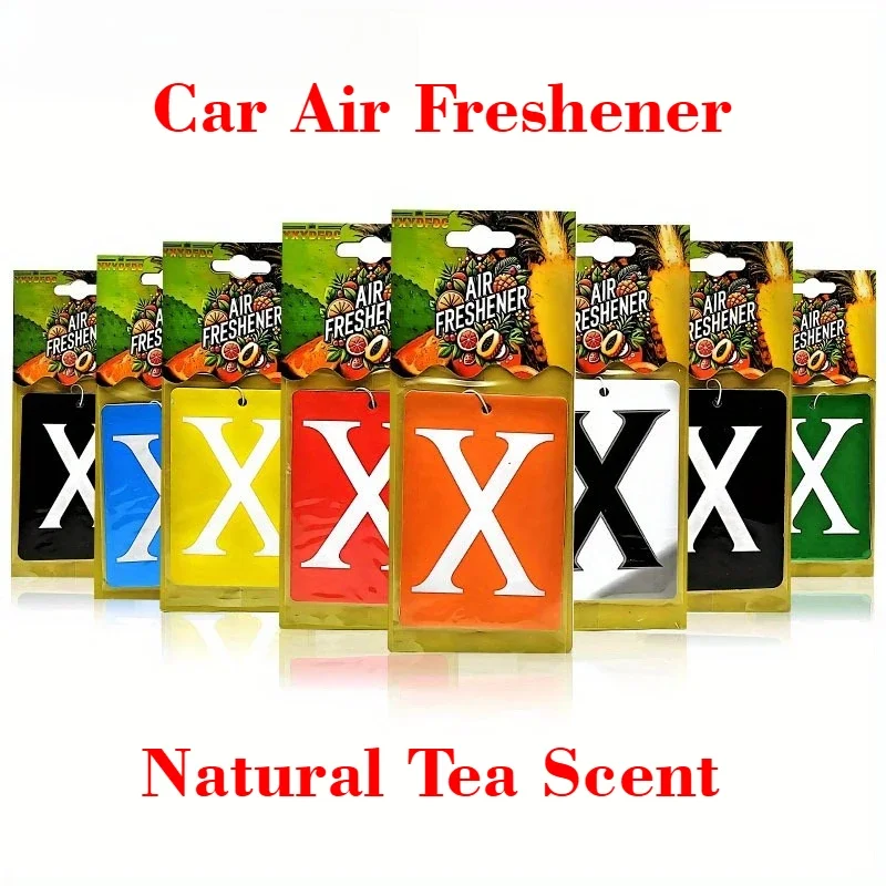 Ambientadores en Forma de X (5-40 Unidades) con Diseño Colgante, Fragancia Duradera para Auto, Hogar, Camión, RV, Ambientador Decorativo