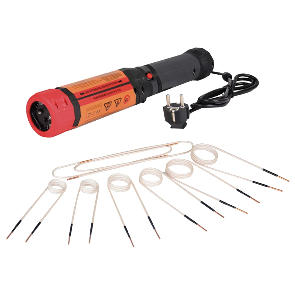 110V/220V 1.1KW Screw Heater Magnetic Electromagnetic Induction Heater Kit Comfort Grip With 3/8/10 Coils Removing Bolt