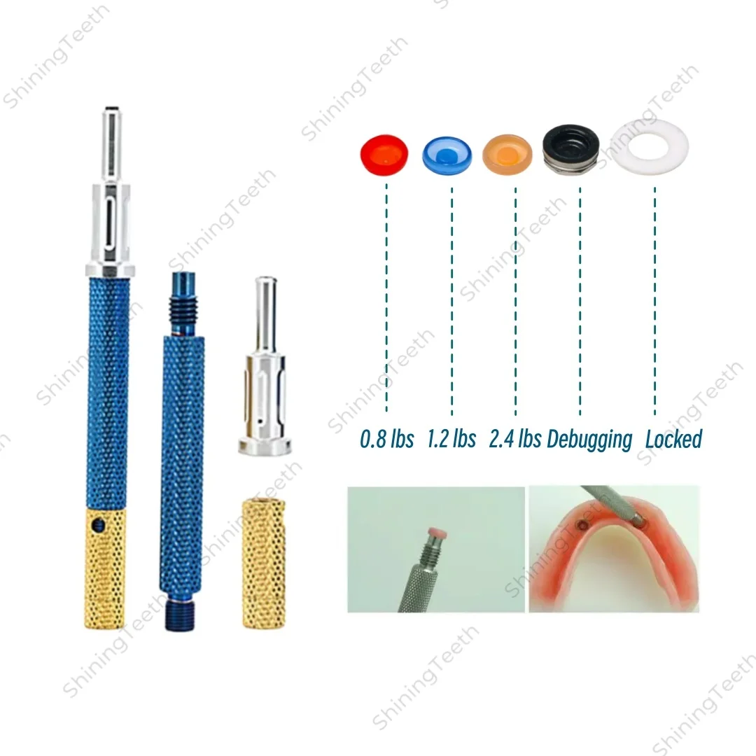 

Комплект насадок для зубного протеза, локатор, имплантат, сильные возвратные колпачки, съемная вставка, универсальный инструмент для извлечения ﻿