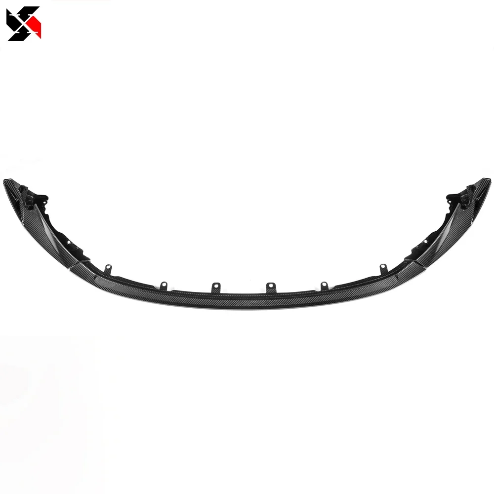 3 PCS Dry Carbon Front Bumper Lip Splitter Spoiler Body Kit Lip with Canards For BMW M3 G80 M4 G82 G83 2021-? Car Accessories