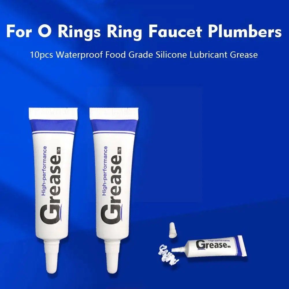 Silicone Lubricant Grease Waterproof Food Grade Lubricating Oil for O Rings Gear Tube Mounted Bearing Sealant Tyre Valve Gr W3Q6