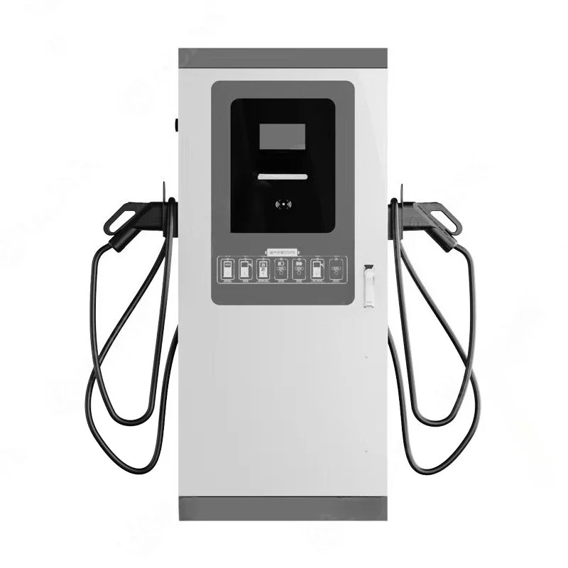 Customized Commercial 60kW-120kW Dual Gun DC Fast EV Charging Station GBT Standard Quick Charger Equipment
