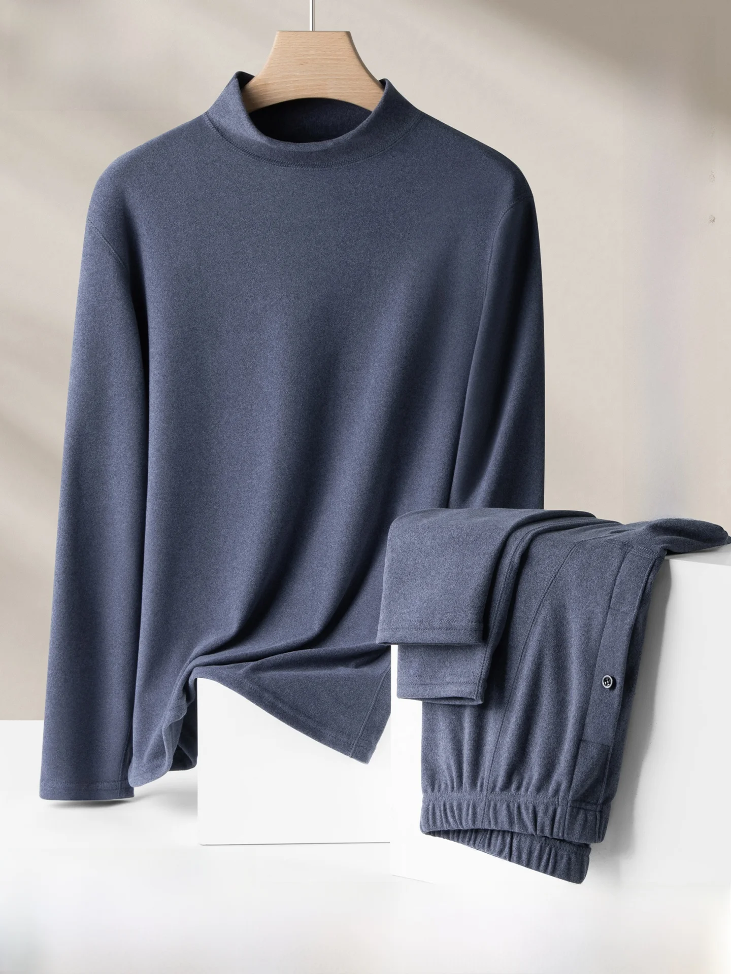 conjunto-de-ropa-interior-termica-con-forro-polar-para-hombre-estilo-casual-cuello-medio-alto-camiseta-de-manga-larga-y-pa
